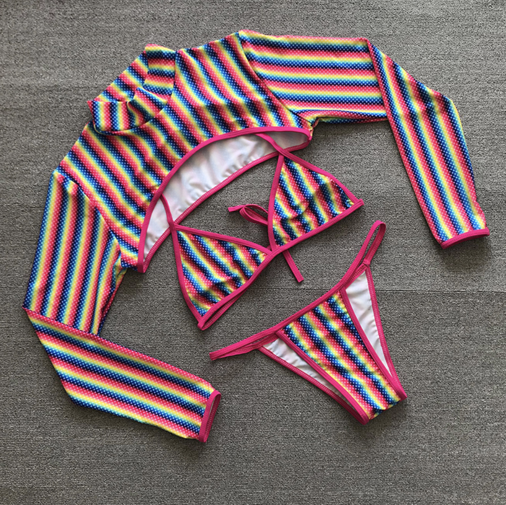 Multi Neon Bikini