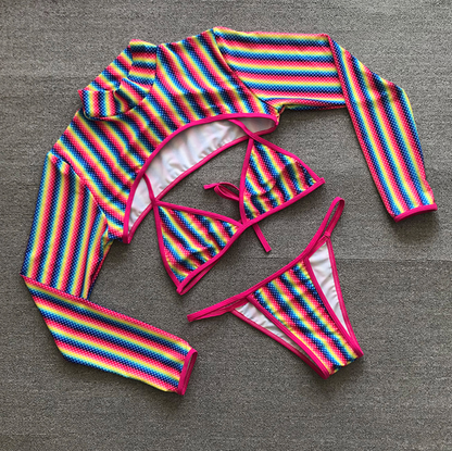 Multi Neon Bikini